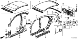 Diagram for Honda Civic Fuel Door - 63910-TBA-A00ZZ
