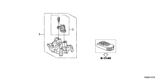 Diagram for 2014 Honda Odyssey Ignition Lock Cylinder - 35100-TK4-305