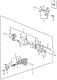 Diagram for 1984 Honda Prelude Power Steering Pump - 56110-PC6-000