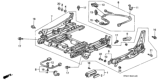 Diagram for 1996 Honda Accord Seat Switch - 35950-SV1-L32ZE
