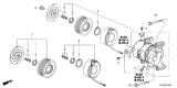 Diagram for Honda Accord A/C Compressor - 38810-6A0-A01