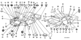 Diagram for 1986 Honda Accord Body Mount Hole Plug - 91635-SE3-003