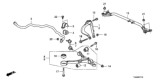 Diagram for Honda Accord Sway Bar Bushing - 51306-TA0-A01