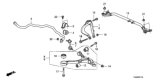 Diagram for Honda Crosstour Sway Bar Bushing - 51306-TA0-A01