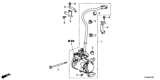 Diagram for Honda Accord Hybrid A/C Compressor - 38800-5K0-A71