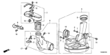 Diagram for 2015 Honda Crosstour Air Duct - 17245-R70-A01