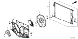 Diagram for Honda Civic Fan Blade - 19020-5AA-A01