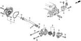 Diagram for Honda Del Sol Thermostat Housing - 19320-P00-000