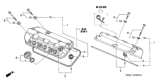 Diagram for 2003 Honda Odyssey Valve Cover - 12320-P8F-A00