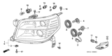 Diagram for Honda Element Side Marker Light - 34301-S9V-A01