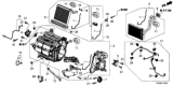 Diagram for 2014 Honda Civic Blend Door Actuator - 79160-TR0-A01