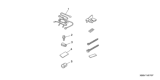 Diagram for 2004 Honda Pilot Parking Assist Distance Sensor - 08V67-S9V-10030