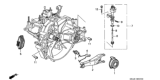 Diagram for 2002 Honda Accord Speed Sensor - 78410-S84-A01