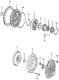Diagram for Honda Accord Flywheel - 26251-PC2-900