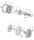 Diagram for 1981 Honda Civic Flywheel - 26251-PA6-670