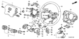 Diagram for 2007 Honda Odyssey Steering Wheel - 78501-SHJ-A81ZA