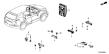 Diagram for 2021 Honda CR-V Hybrid Transmitter - 72147-TLA-A81