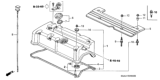 Diagram for 2005 Honda CR-V Valve Cover - 12310-PND-030