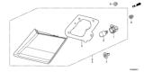 Diagram for 2014 Honda Civic Back Up Light - 34155-TR2-A51