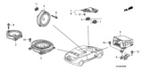 Diagram for 2011 Honda Civic Car Speakers - 39120-SVA-A21