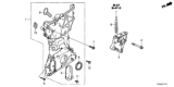 Diagram for 2020 Honda Accord Engine Mount - 11910-5BF-A00