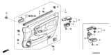 Diagram for 2005 Honda Accord Power Window Switch - 35750-SDN-A04