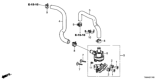 Diagram for Honda Accord Hybrid Water Pump - 79960-TWA-A00
