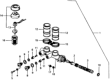 Diagram for 1976 Honda Civic Brake Master Cylinder - 46100-663-672