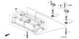 Diagram for 2006 Honda CR-V Spark Plug - 9807B-5615W