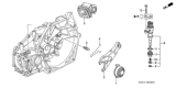 Diagram for 2003 Honda Insight Speed Sensor - 78410-S3Y-003