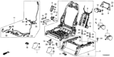 Diagram for 2018 Honda Accord Hybrid Seat Switch - 81652-TLA-A01ZA