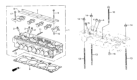Diagram for Honda CRX Cylinder Head Gasket - 12251-PE3-014