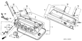 Diagram for 2006 Honda Odyssey Valve Cover Gasket - 12030-RYE-A01