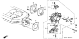 Diagram for 2002 Honda Accord Throttle Body - 16410-P8C-A22