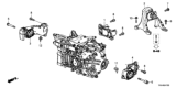 Diagram for 2018 Honda Clarity Electric Engine Mount - 50810-TRV-A01