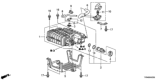 Diagram for Honda Accord EGR Tube - 17382-TA0-A00