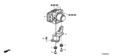 Diagram for 2015 Honda Civic ABS Control Module - 57110-TR2-317