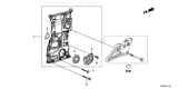 Diagram for 2013 Honda Civic Timing Cover - 11410-REZ-A01