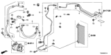 Diagram for 2013 Honda Civic A/C Hose - 80315-TS9-A01