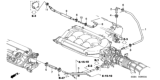 Diagram for Honda Odyssey PCV Hose - 11858-P8F-A10