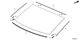 Diagram for 2013 Honda Civic Windshield - 73211-TR3-A01