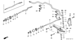 Diagram for Honda Accord Suspension Strut Rod - 51352-SV1-A01