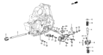 Diagram for Honda CRX Shift Linkage Boot - 24316-679-000