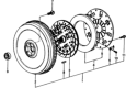 Diagram for 1979 Honda Civic Flywheel - 22100-673-020