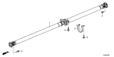 Diagram for 2022 Honda HR-V Drive Shaft - 40100-T7X-A02