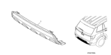 Diagram for 2021 Honda Passport Spoiler - 08F03-TGS-130A