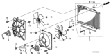 Diagram for 2008 Honda Accord Radiator - 19010-R72-A02