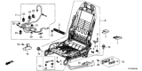 Diagram for 2017 Honda Clarity Fuel Cell Seat Switch - 81650-TRT-A01ZA