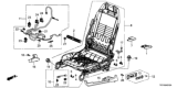 Diagram for Honda Clarity Plug-In Hybrid Seat Switch - 81650-TRT-A01ZA