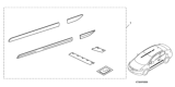 Diagram for 2012 Honda Civic Door Moldings - 08P05-TS8-170
